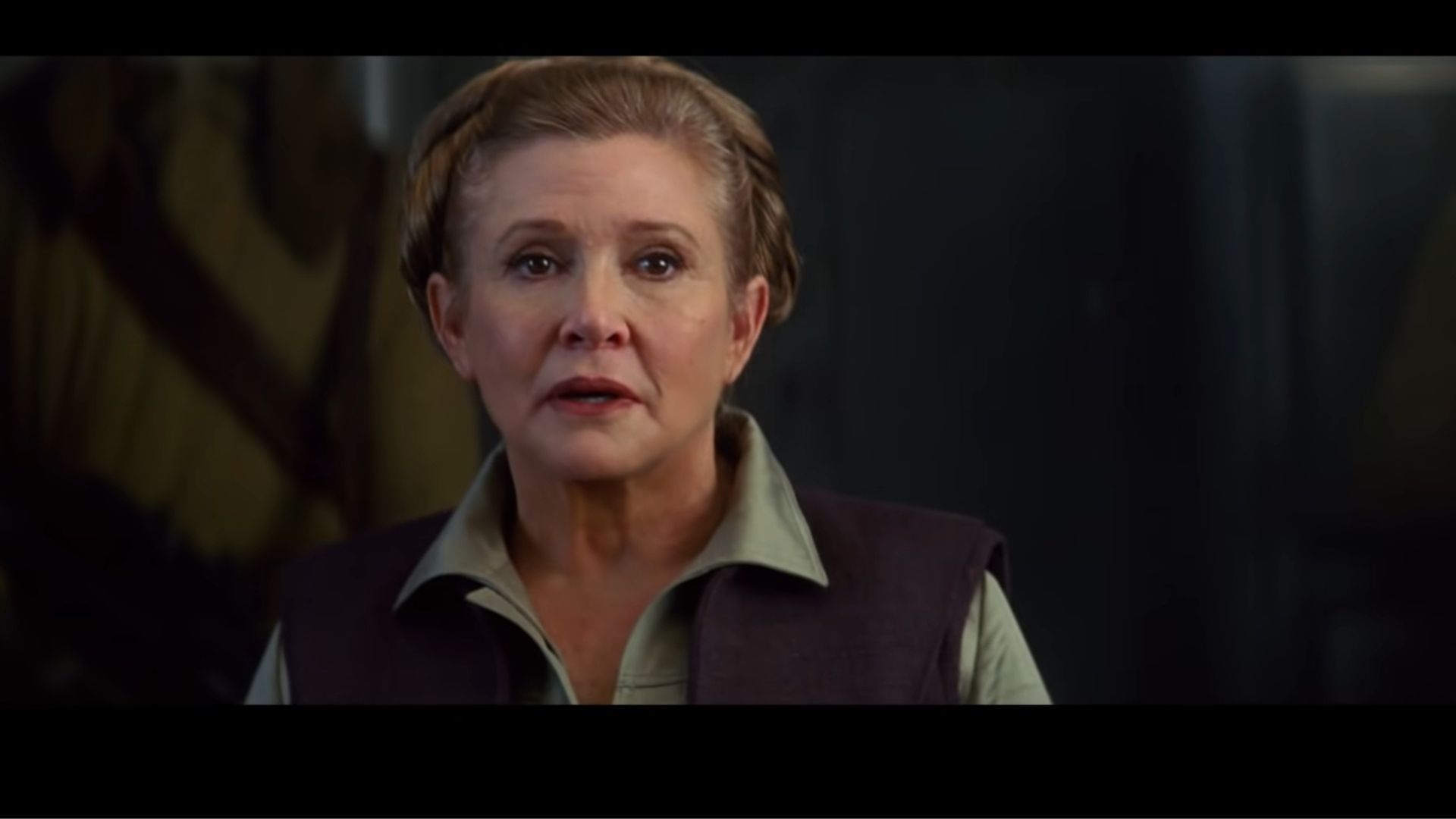 Carrie Fisher in Star Wars: The Force Awakens | Image via Lucasfilm Ltd.