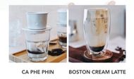 Boston Cream Latte and Coconut Water Espresso from Phin Coffee Shop. (Image via Phin's official website)
