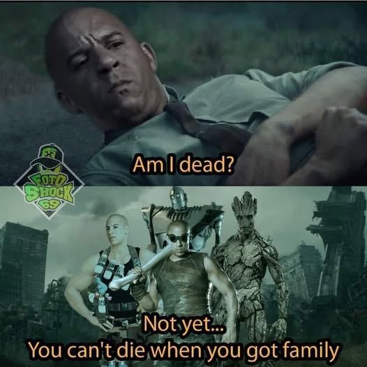 Vin Diesel family memes	