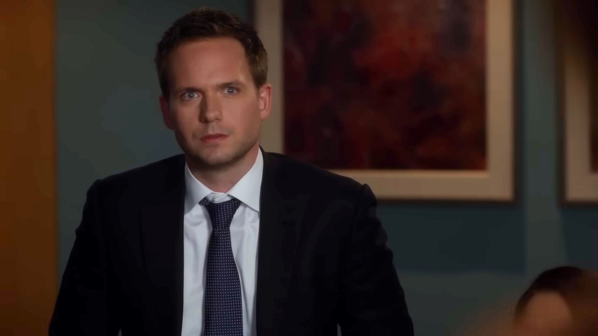 Patrick J. Adams in Suits | Image via Universal Content Productions