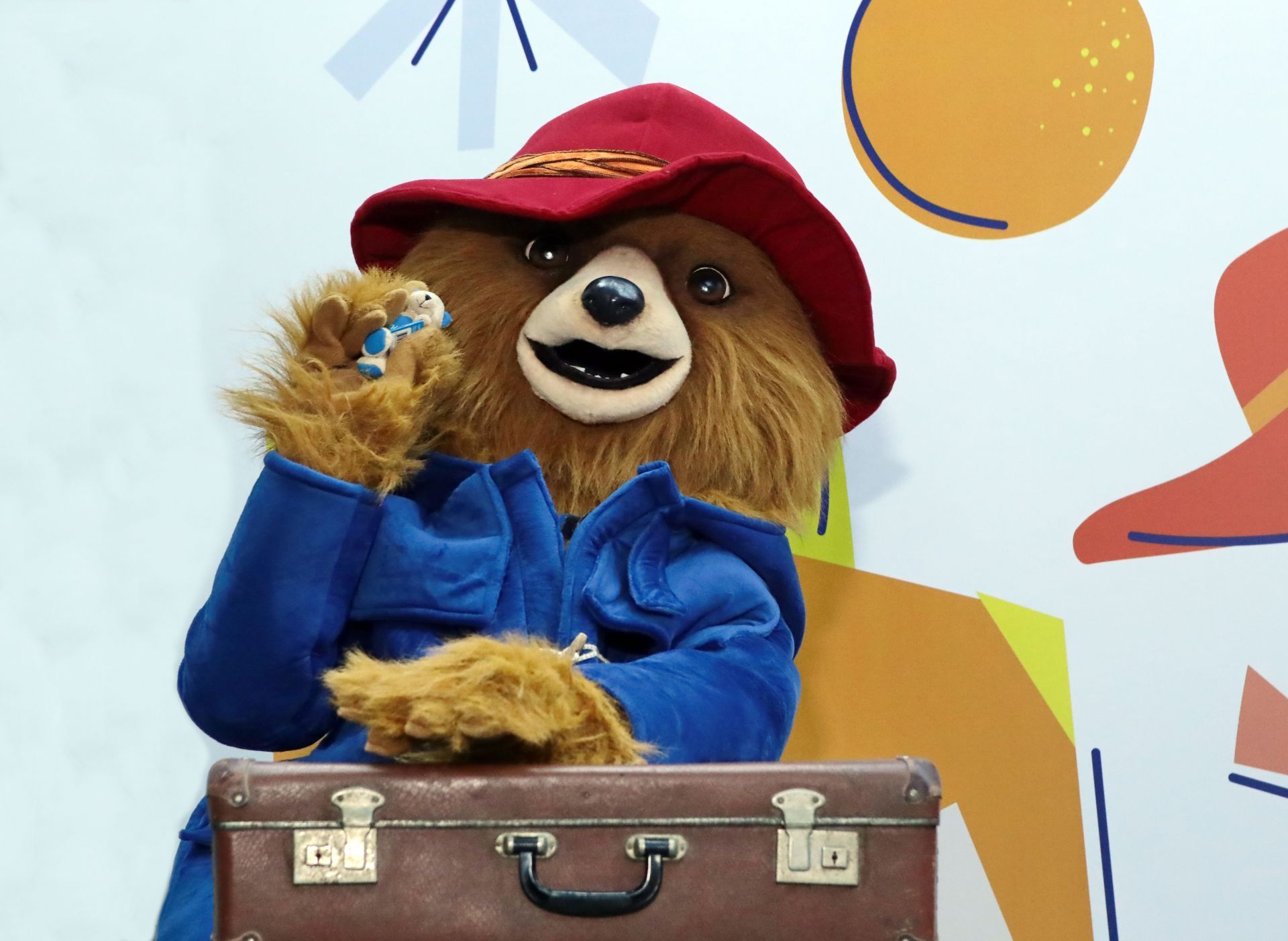 Paddington Bear visits Ukraine - Source: Getty