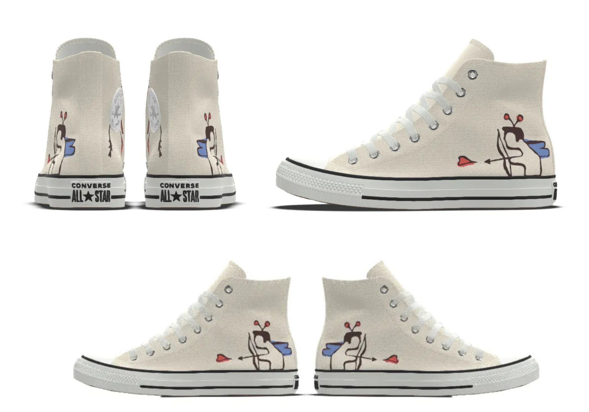 Lovedrops sneakers (Image via Converse)