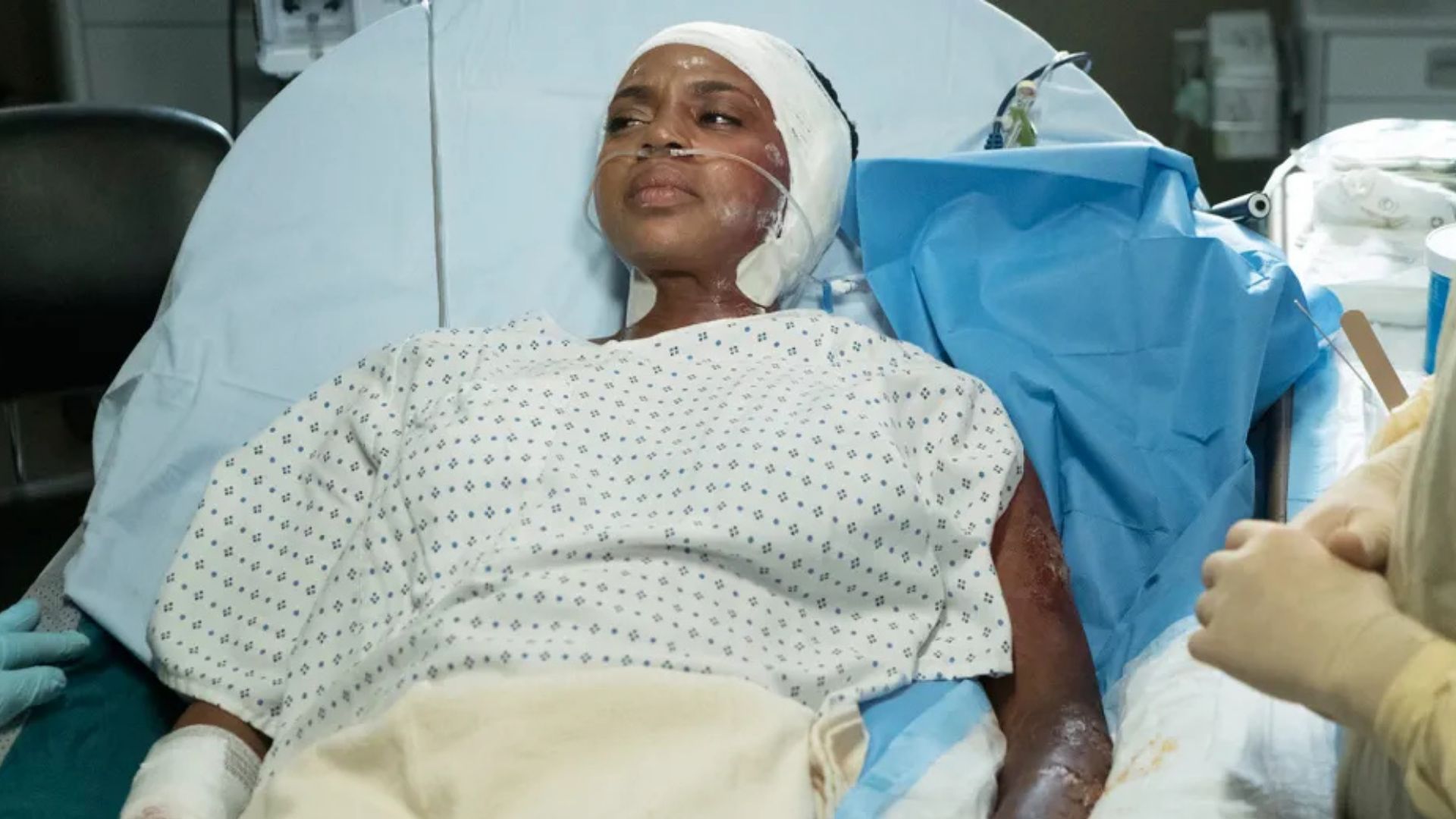 Dr. Stephanie Edwards saved a life before leaving (Image via ABC)