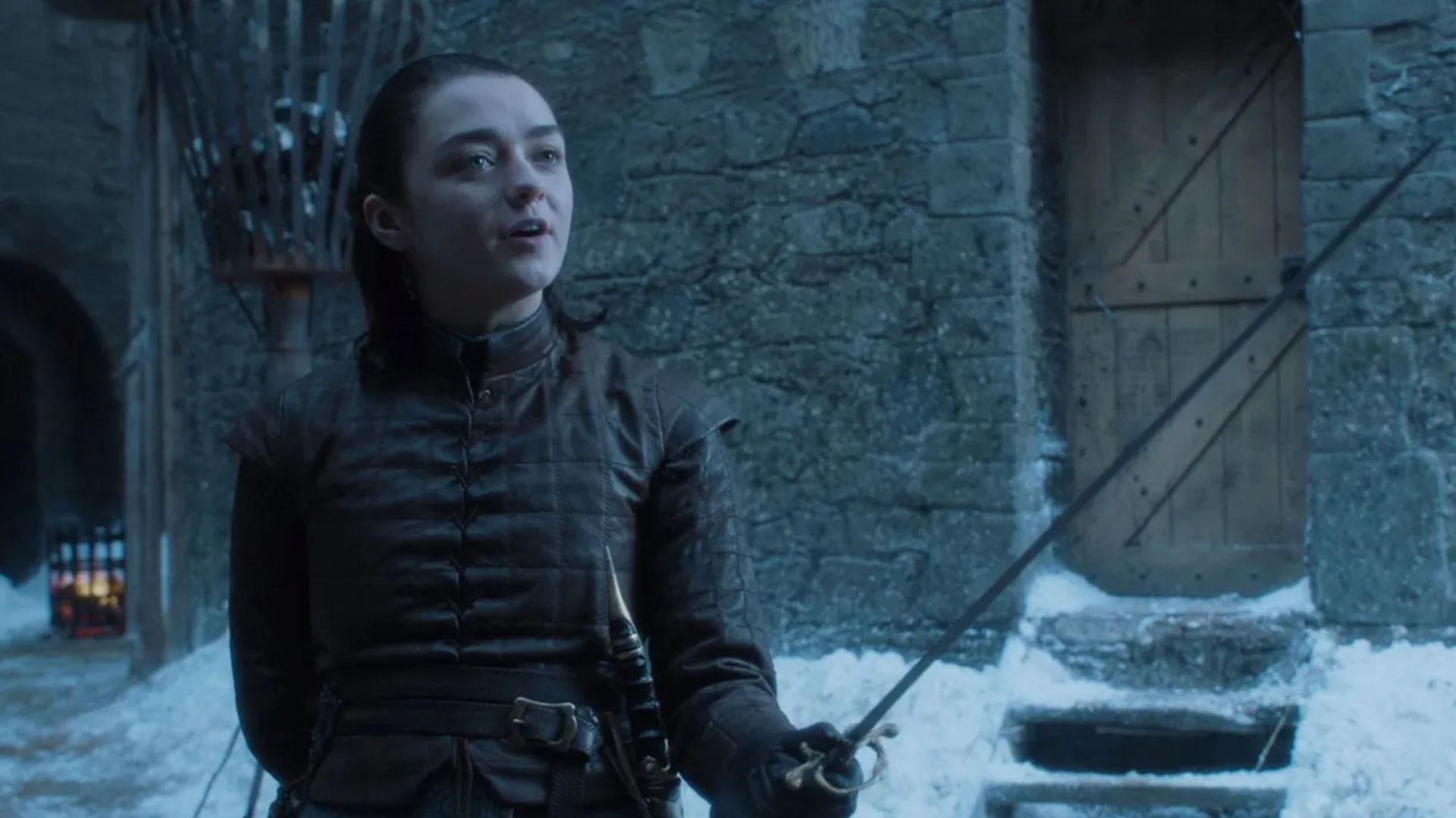 Arya with her Sword Needle | Image via Apple TV