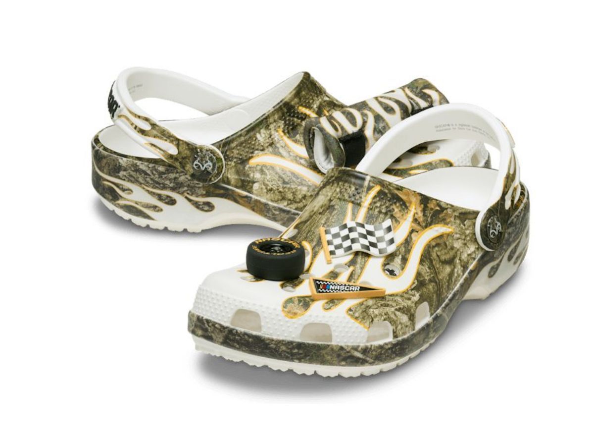 NASCAR x Crocs Classic Clogs (image via Crocs)