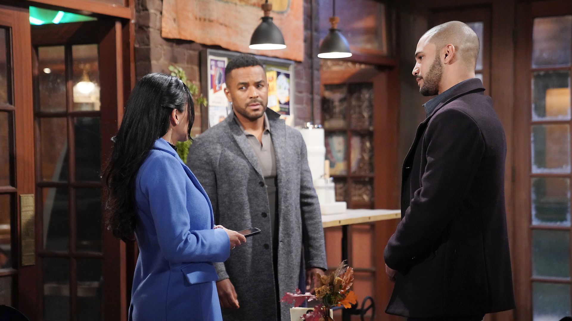 Audra, Nate, and Holden on The Young and the Restless | Image: JPI