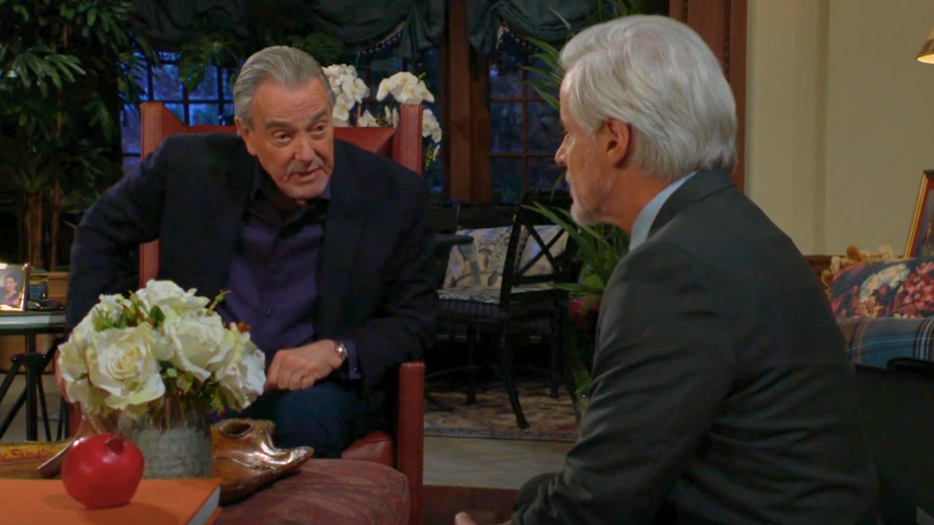 The Young and the Restless: Victor and Michael | Image Source: CBS