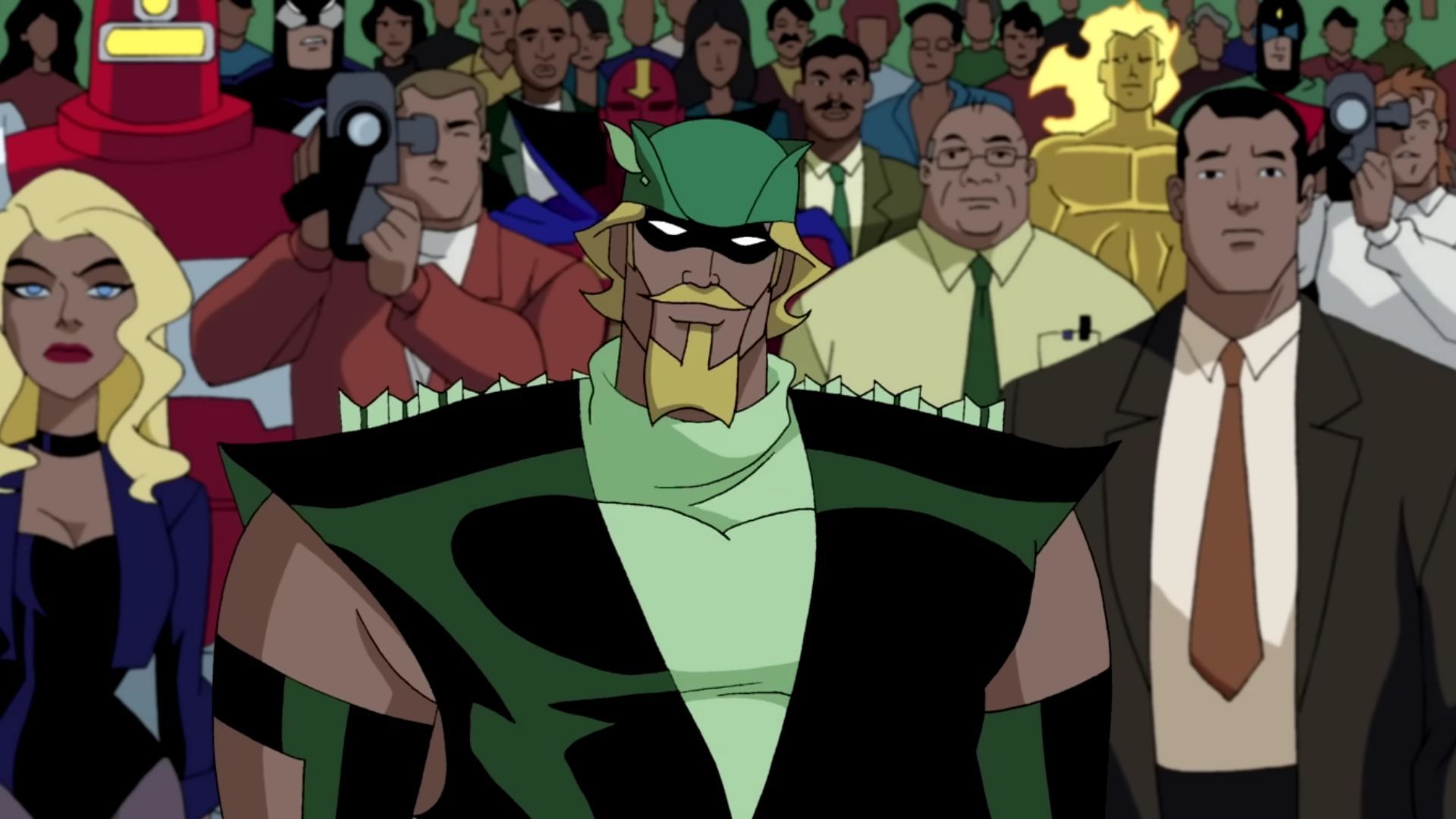 Green Arrow as seen in the DCAU | Image Source: DC