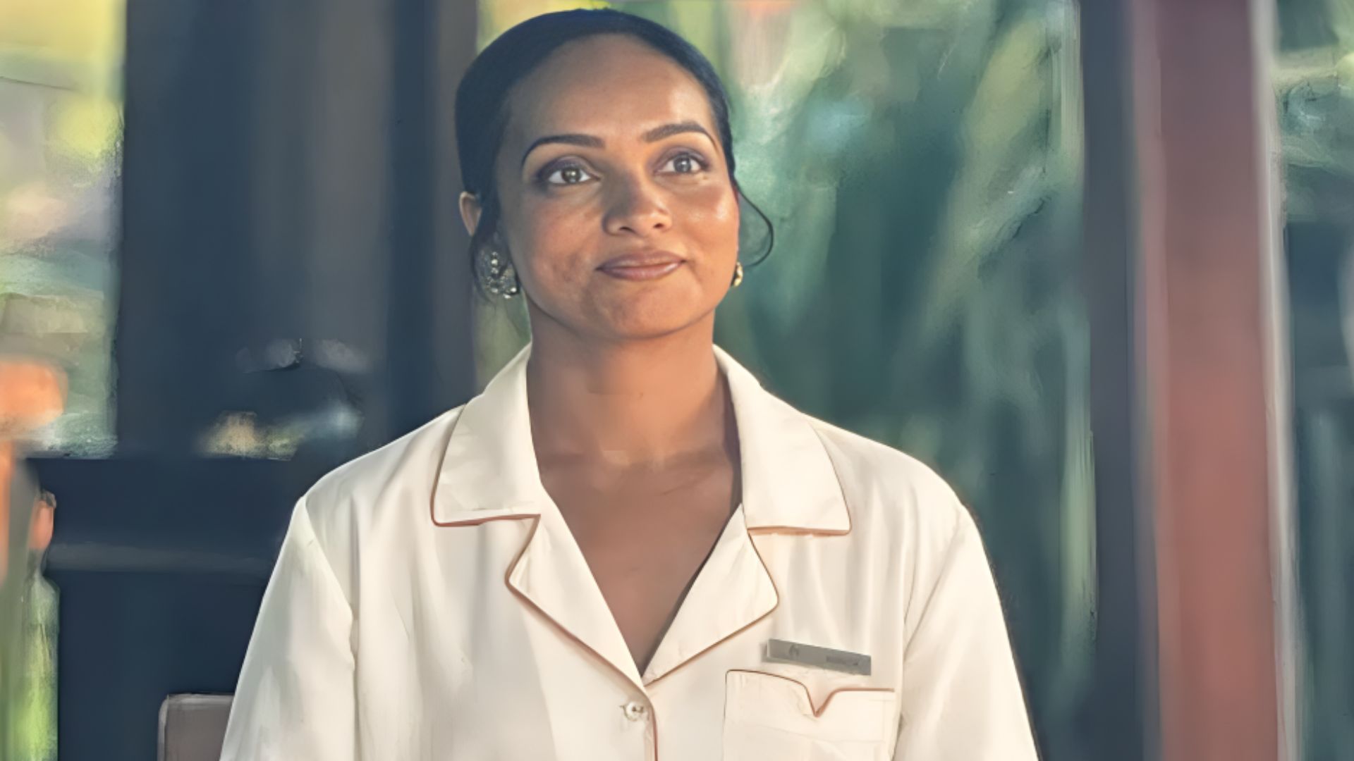 While watching The White Lotus Season 3, fans are wondering who plays Dr. Amrita? (Image via HBO Max)