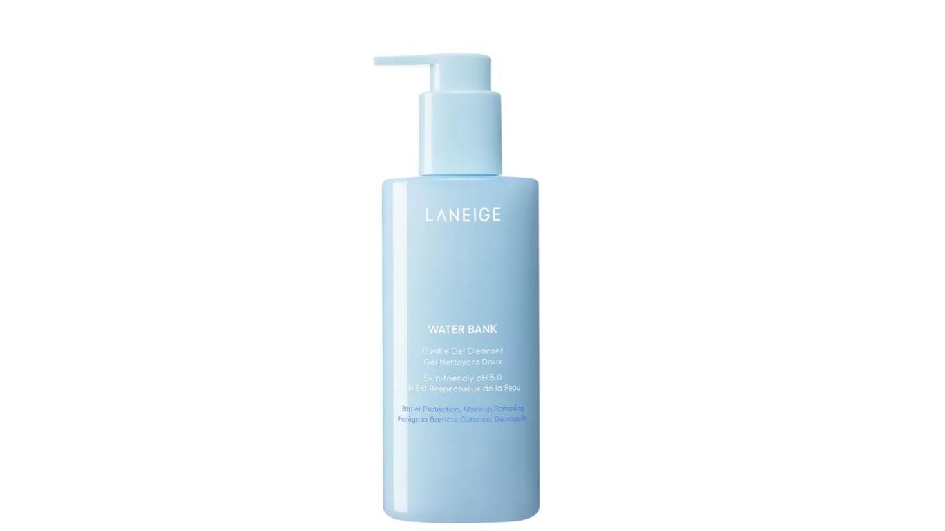 LANEIGE Water Bank Gentle Gel Cleanser with Hyaluronic Acid (Image Via Sephora)