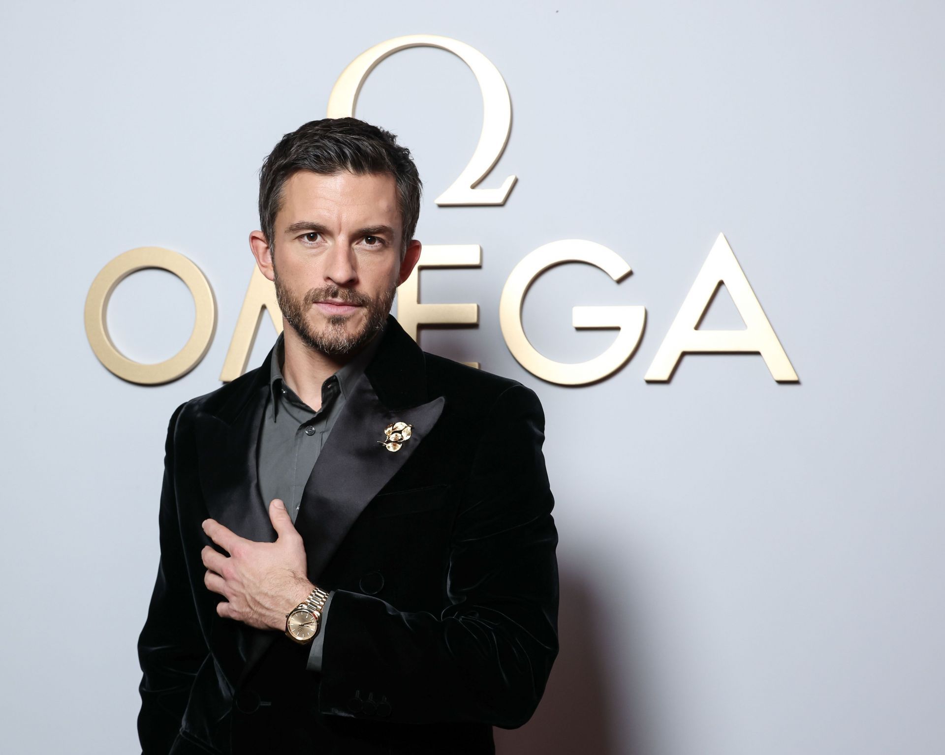 Jonathan Bailey at Omega Event. Image via Getty.