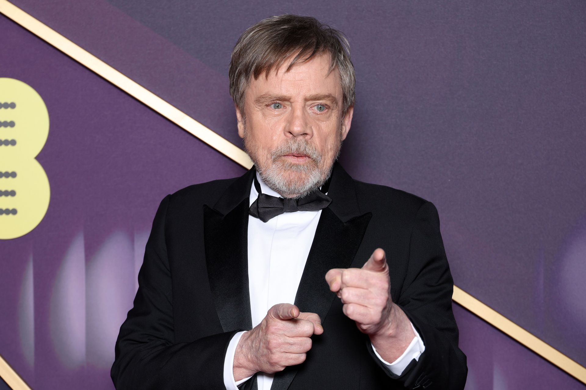 Mark Hamill presented the Best Film award at the 78th BAFTAs (Image via Pascal Le Segretain/Getty Images)