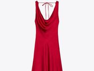 Long Satin Dress (Image via Zara)