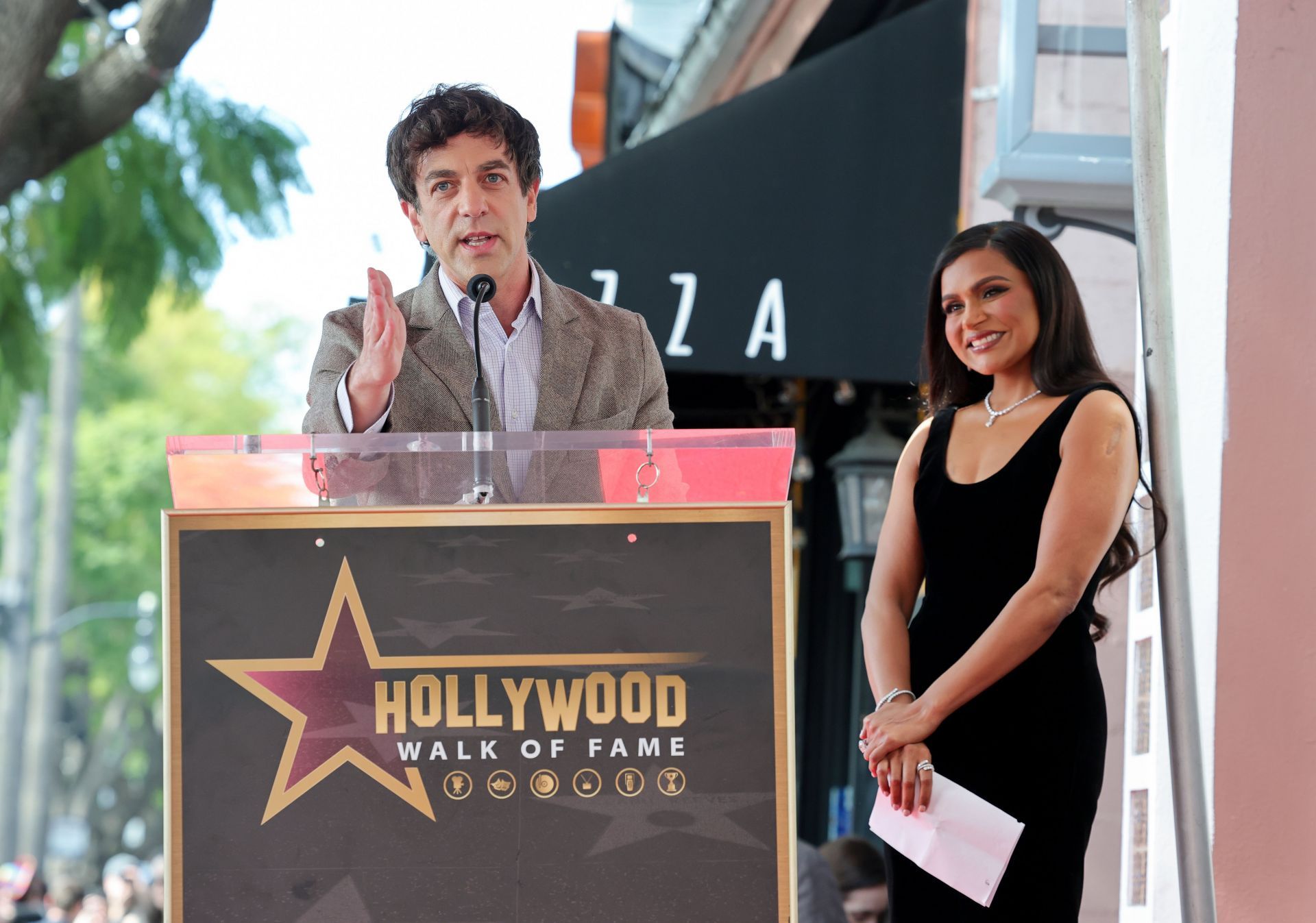 Actress Mindy Kaling Honored With Star On The Hollywood Walk Of Fame (Image via Getty)