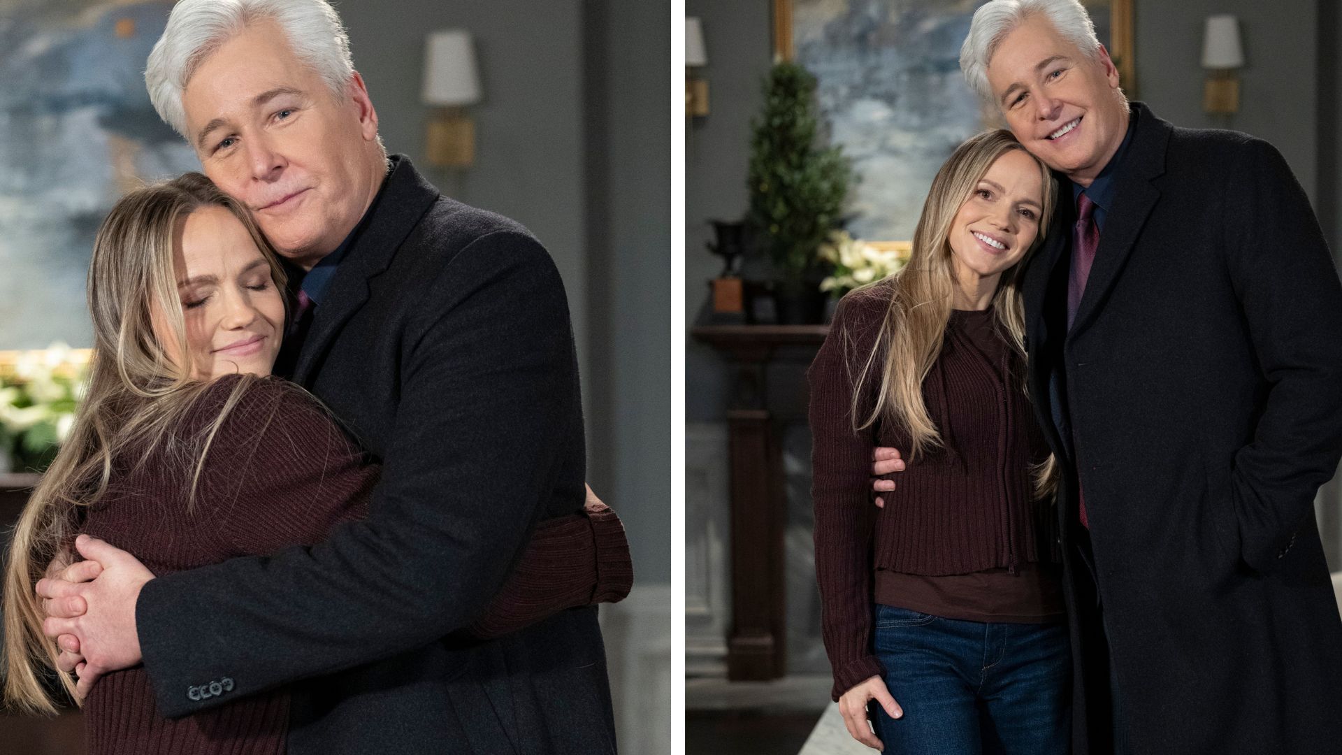 Alexa Havins reunited with Michael E. Knight on General Hospital | Image: ABC