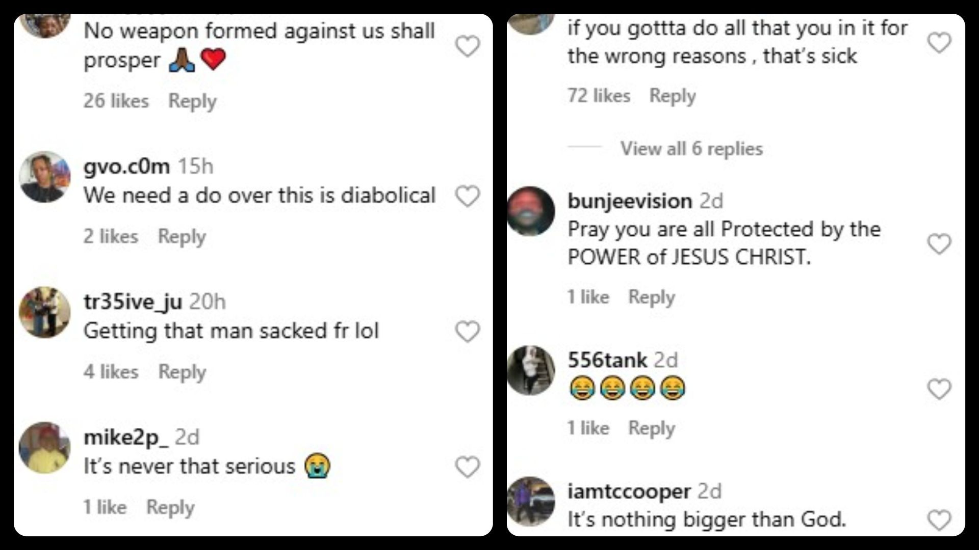 Internet reacting to the viral clip featuring Mahomes&#039; voodoo doll (Image via Instagram/@saycheesetv)