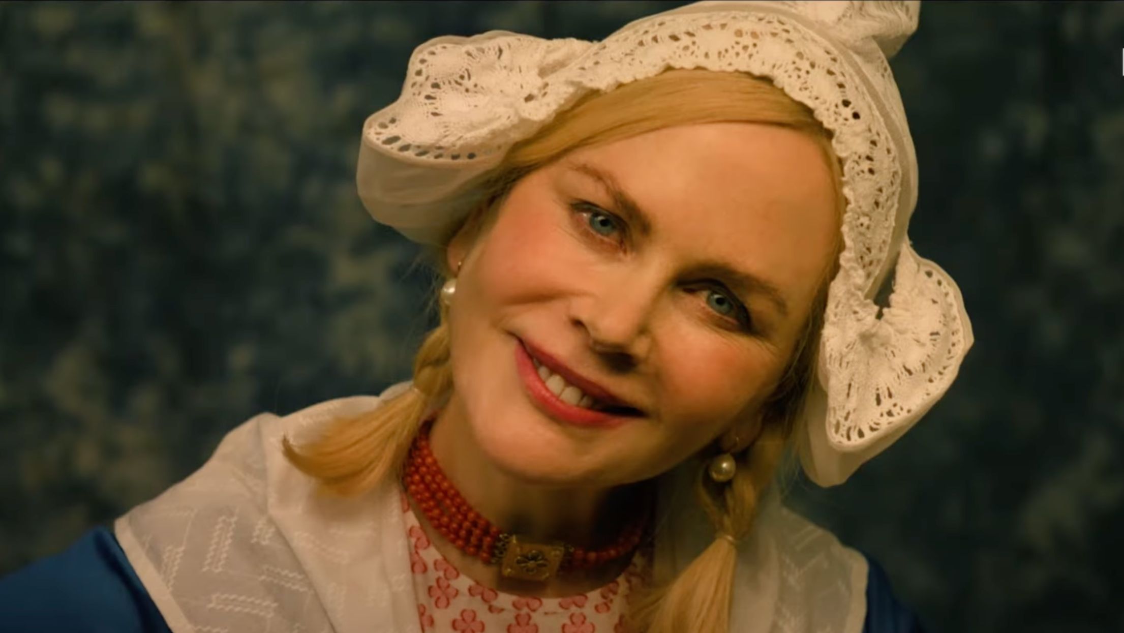 Nicole Kidman as Nancy Vandergroot in Holland (Image via YouTube/@PrimeVideo)