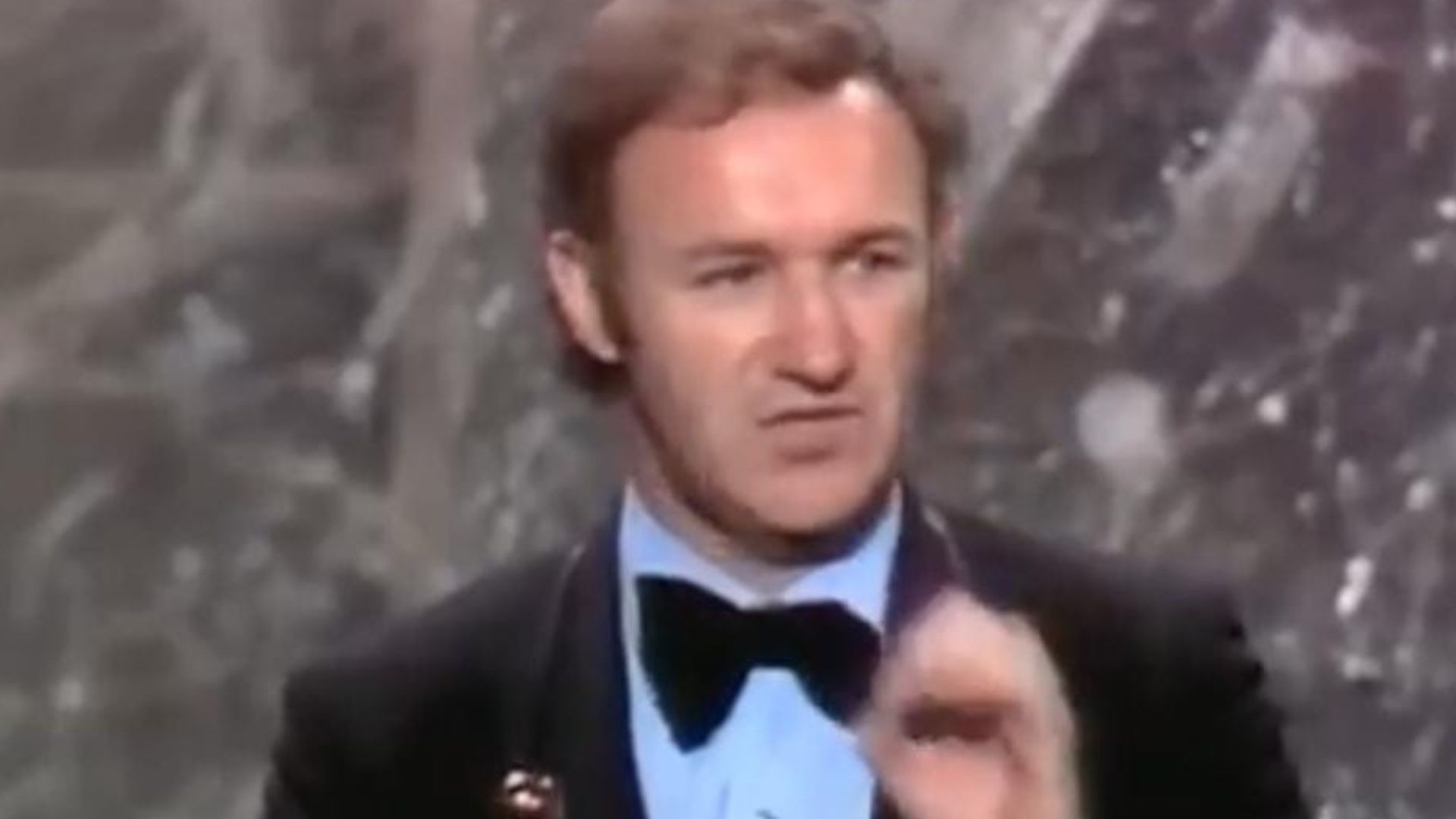 Gene Hackman wins the Academy Award for The Best Actor in 1972.