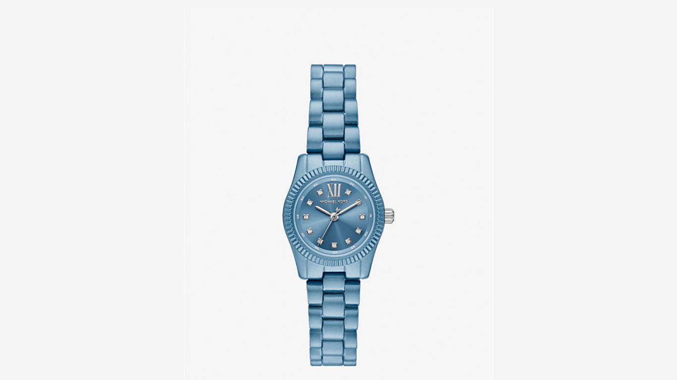 Limited-Edition Petite Lexington Blue-Tone Watch