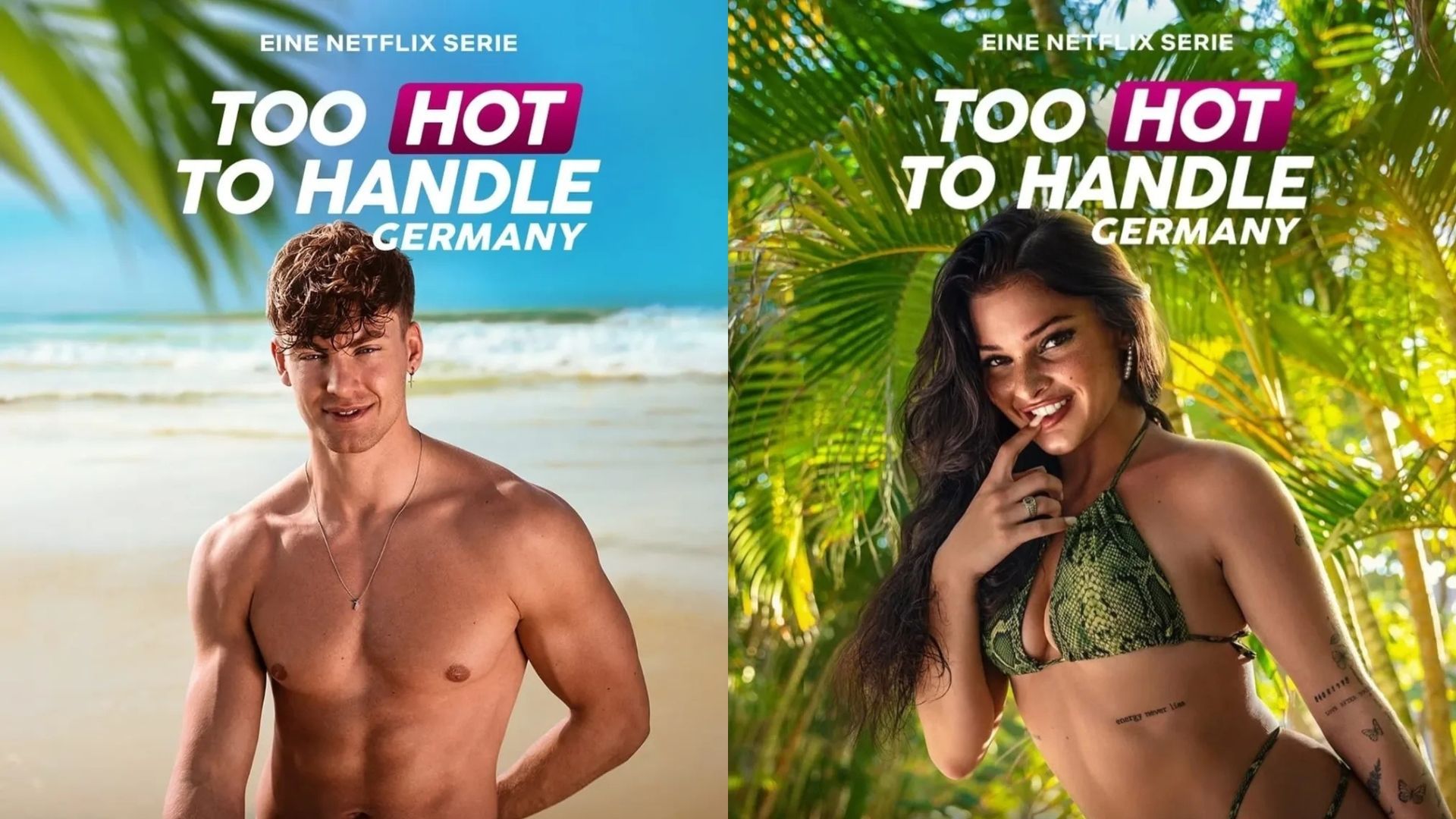 Too Hot To Handle Germany Season 2 Stars Lennert and Jasmina | Image Source: Instagram/ @toohottohandlegermamy