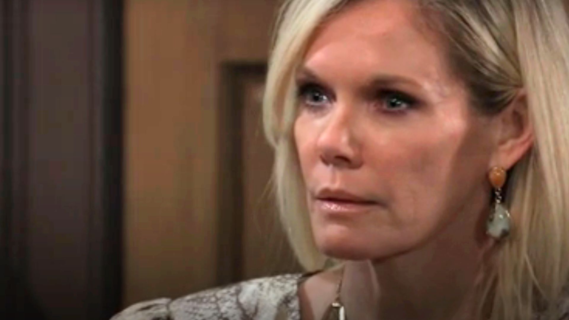 Ava is surprised by what Sonny has to say on General Hospital | Image: ABC