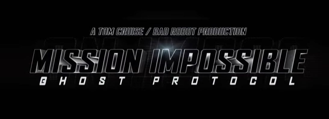 Tom Cruise Mission: Impossible movies in order