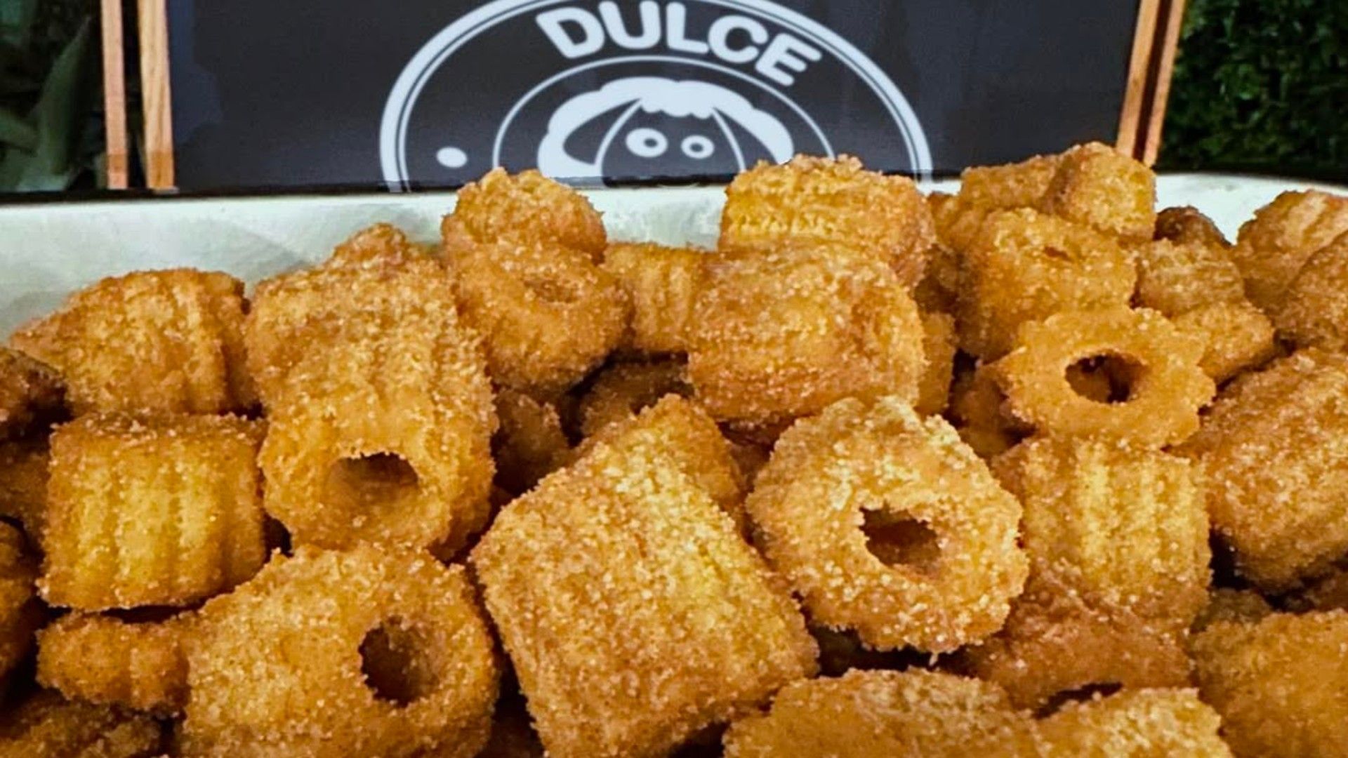 Churro from DULCE . (Image via Instagram/@dulcechurrocafe)