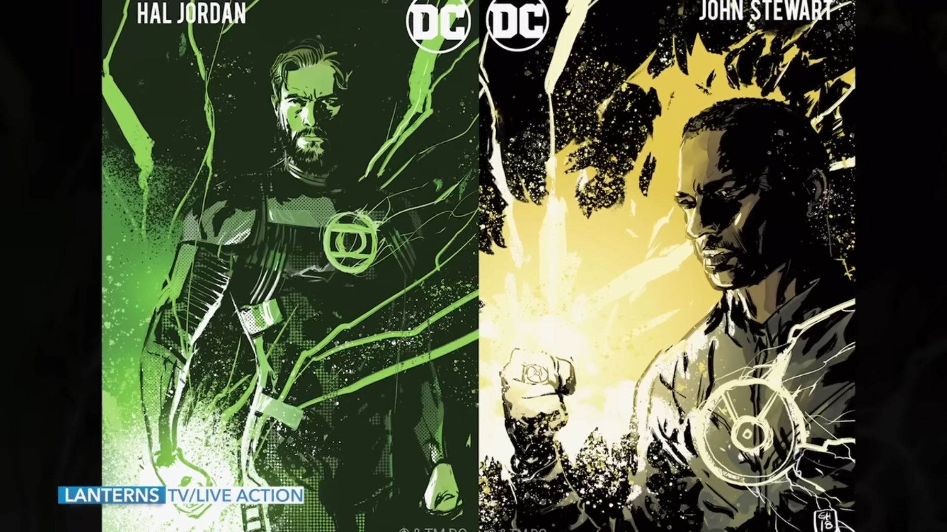 The official artwork of Lanterns | Image Source: DC