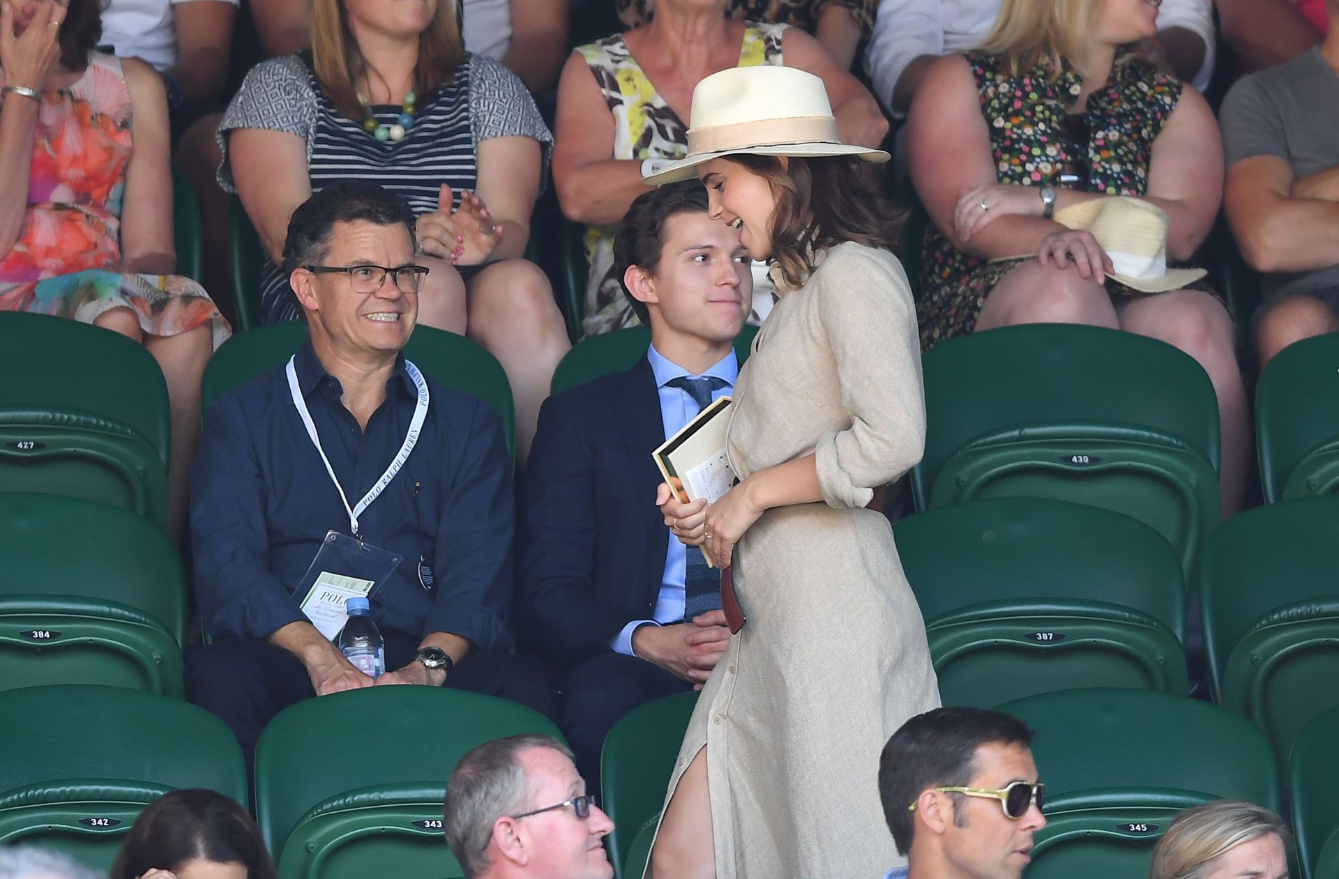 Celebrities Attend Wimbledon - Source: Getty