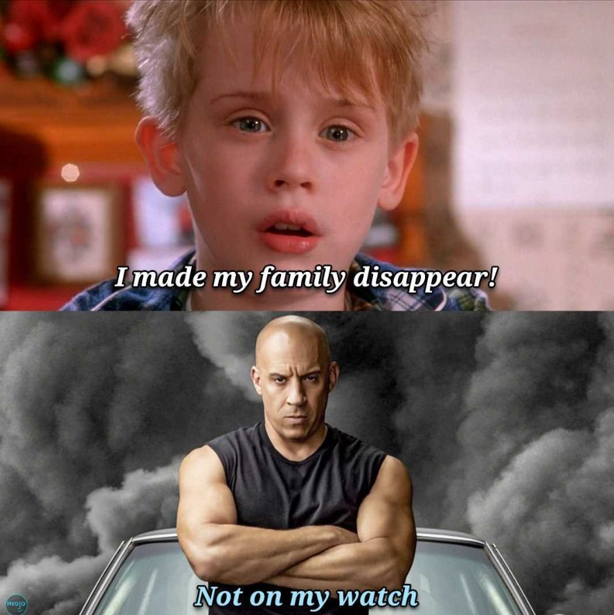 Vin Diesel family memes	