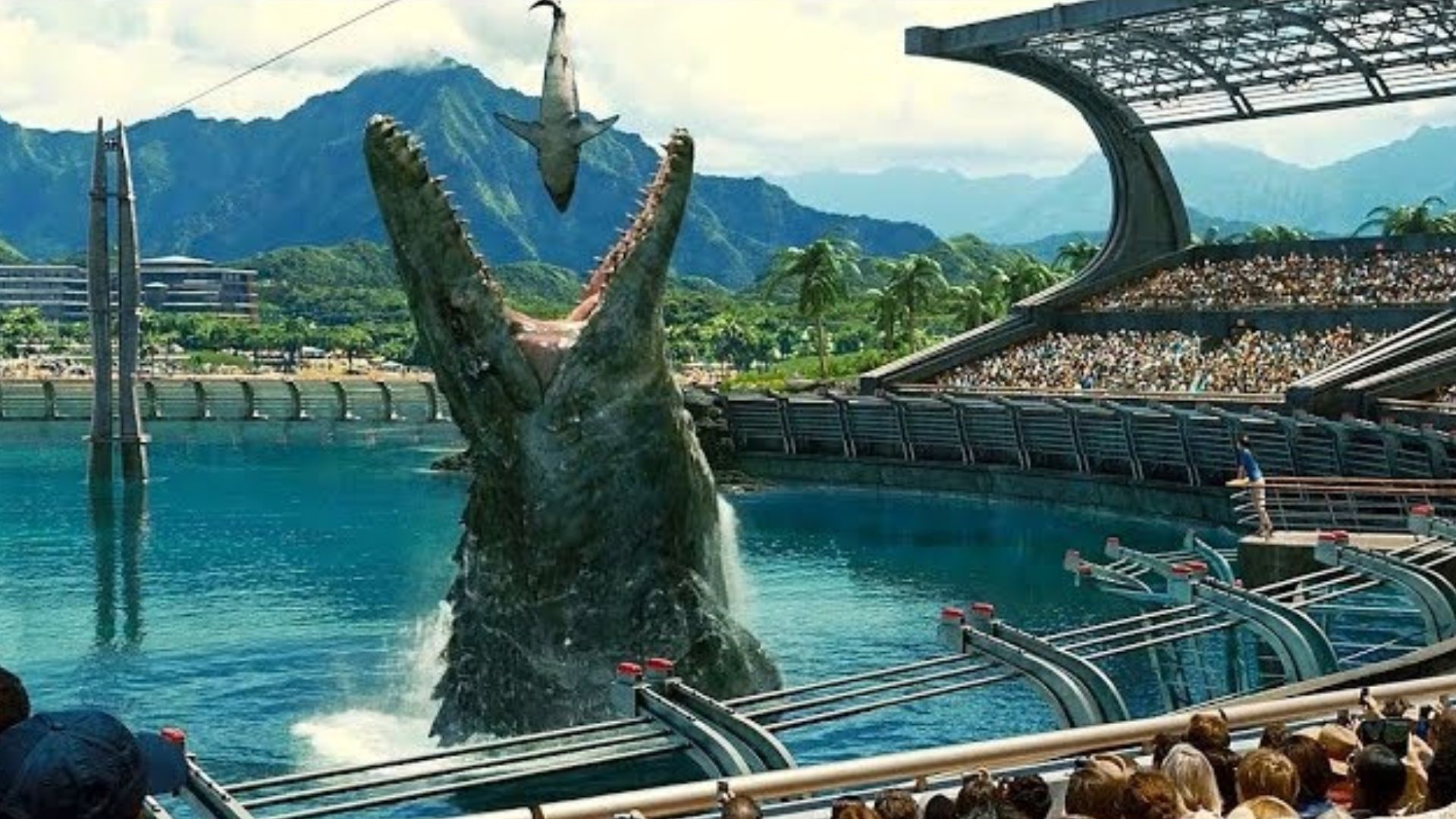 Mosasaurus from Jurassic World | Image via Netflix