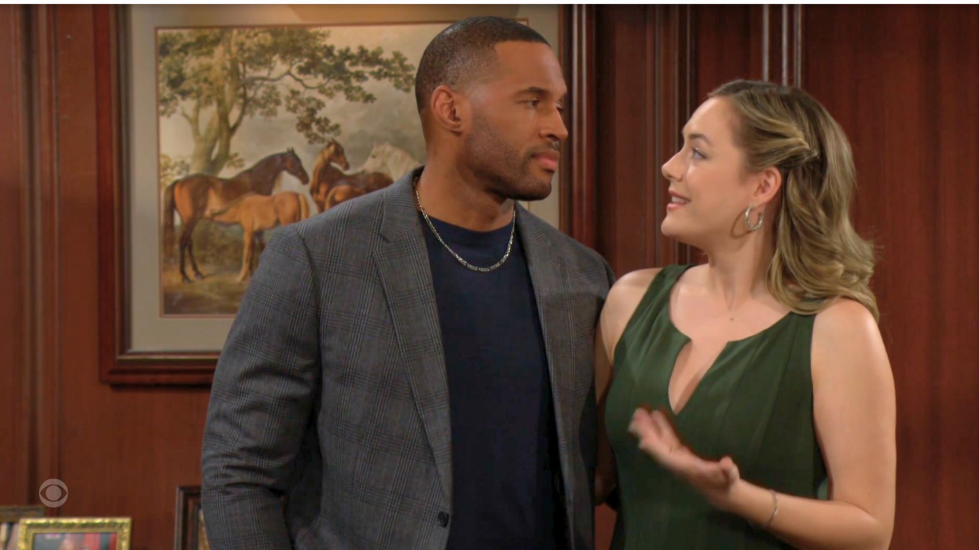  Hope thinks it&#039;s her...er, Carter&#039;s big day | Image: CBS