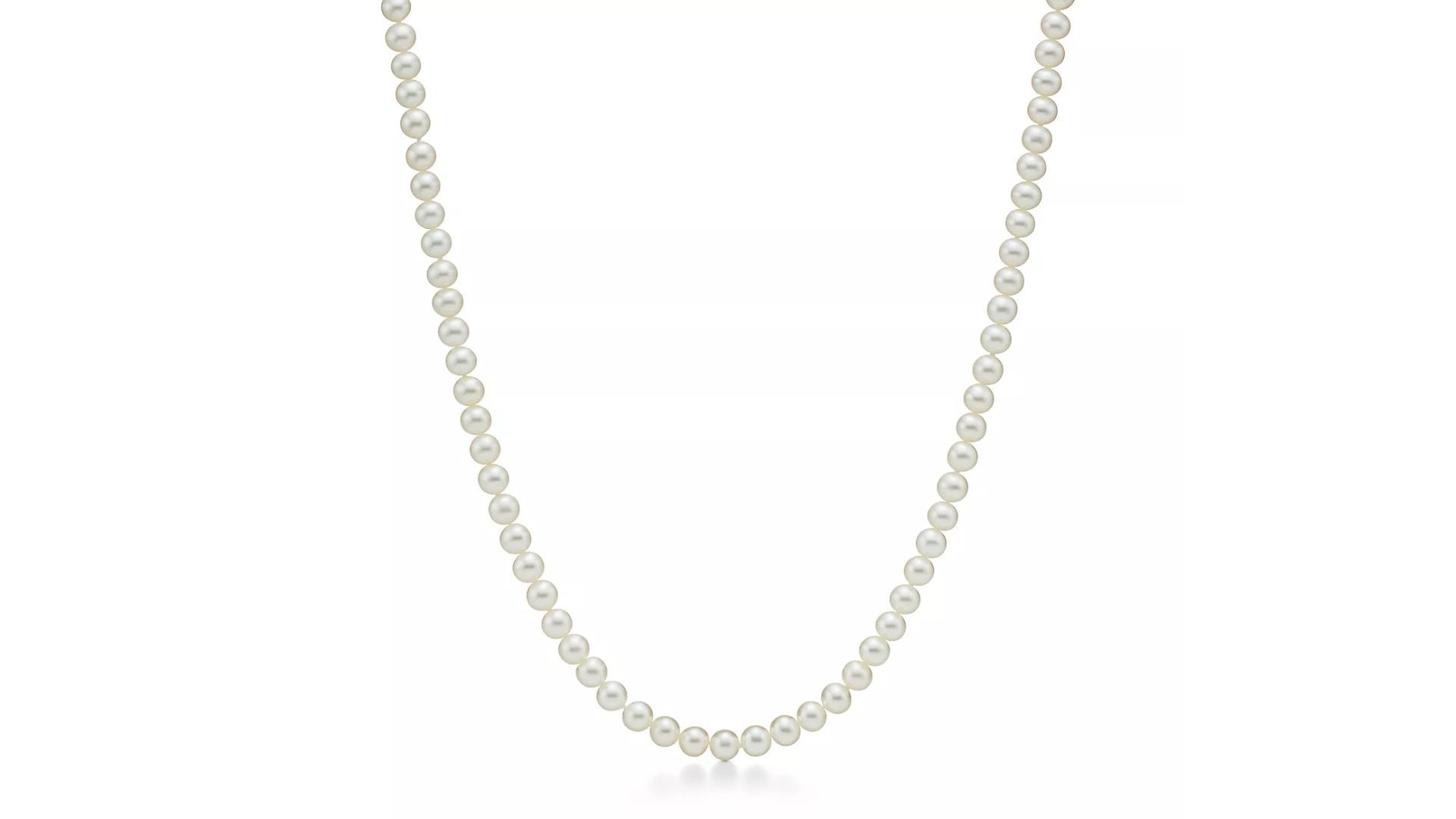 Ziegfeld Collection Pearl Necklace (Image via Tiffany &amp; Co.)