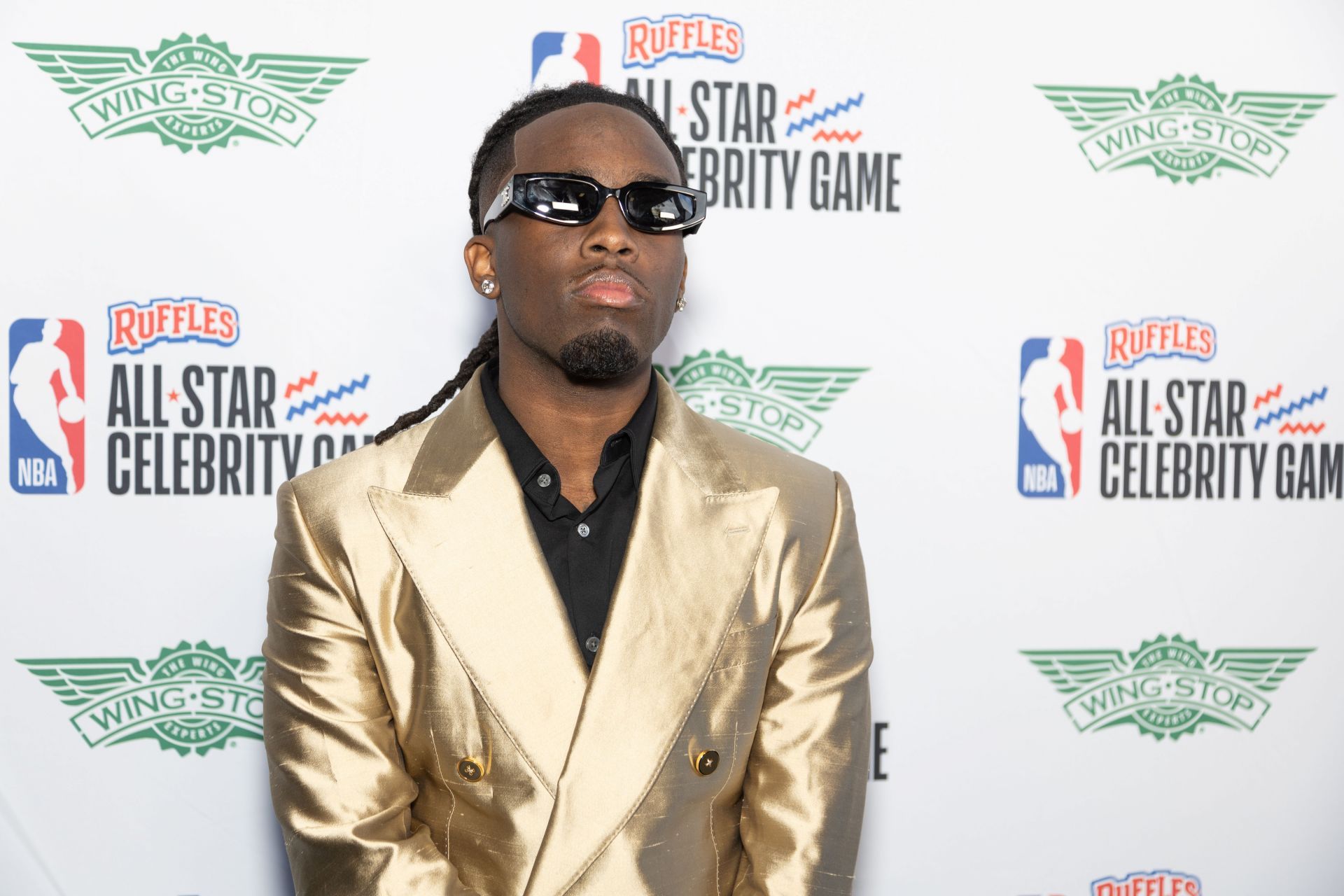 2025 Ruffles NBA All-Star Celebrity Game Green Carpet - (Image via Getty)