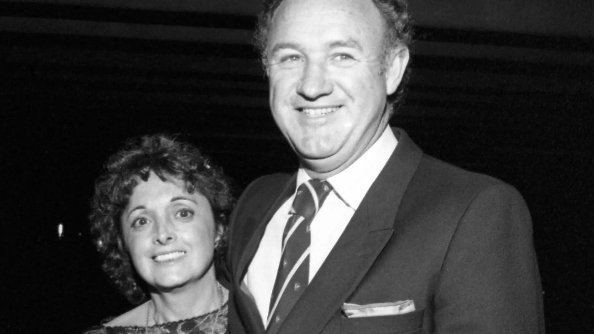 Gene Hackman with his wife Faye Maltese (Source: Getty images)