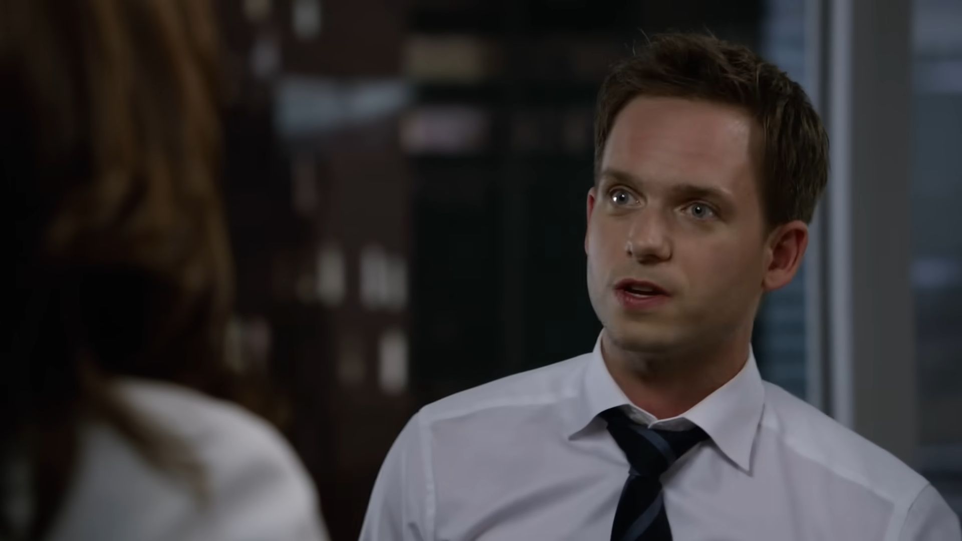 Patrick J. Adams in Suits | Image via Universal Content Productions