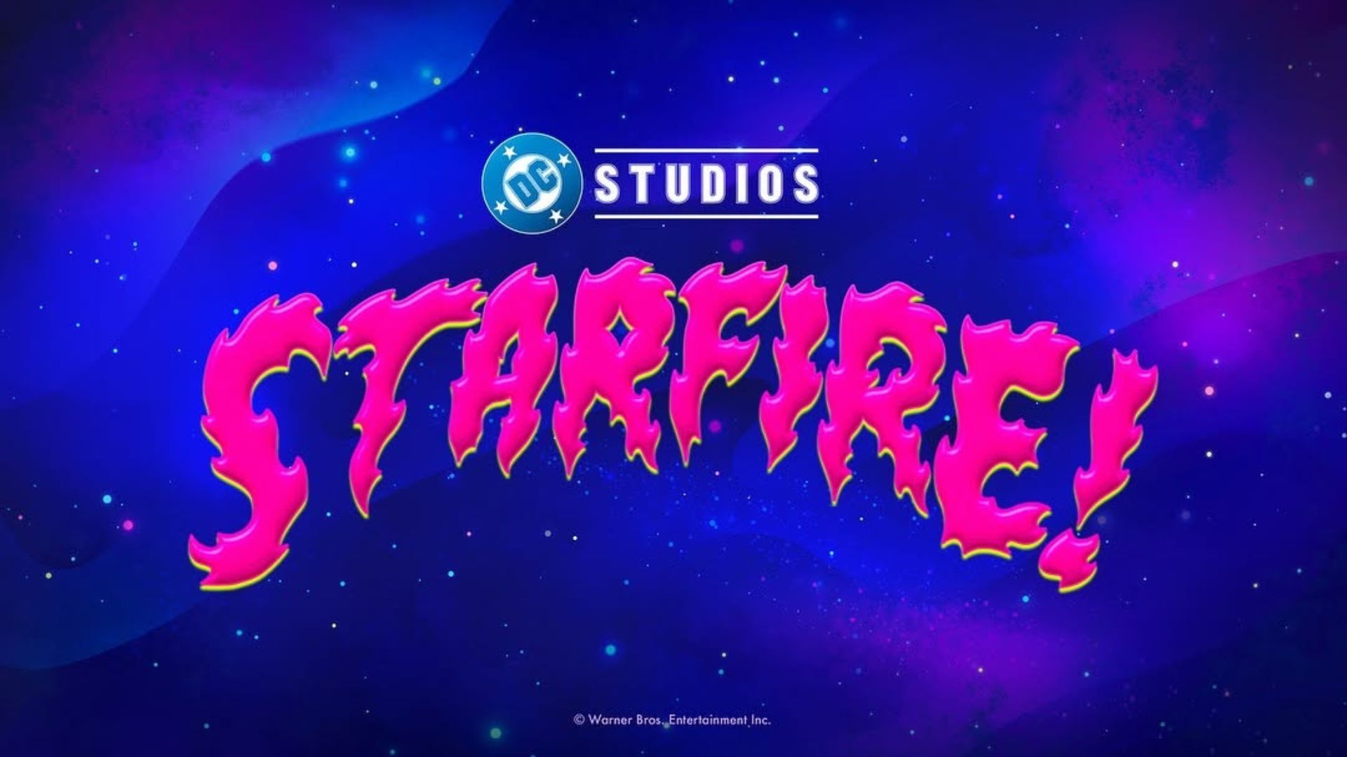 Starfire logo (Image via Instagram/ warnerbrosanimation and warnerbrostv)