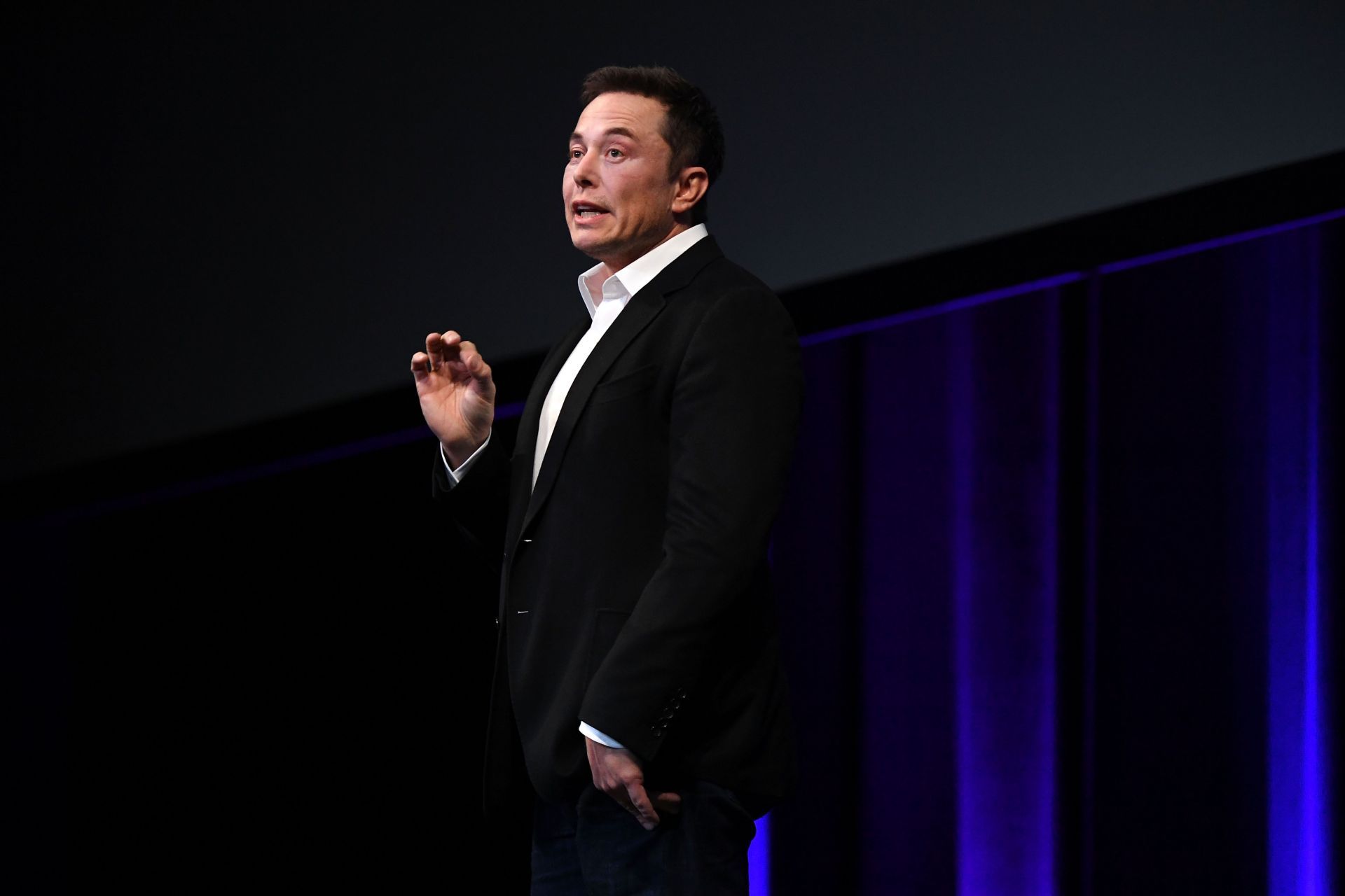 Elon Musk Presents SpaceX Plans To Colonise Mars - Source: Getty