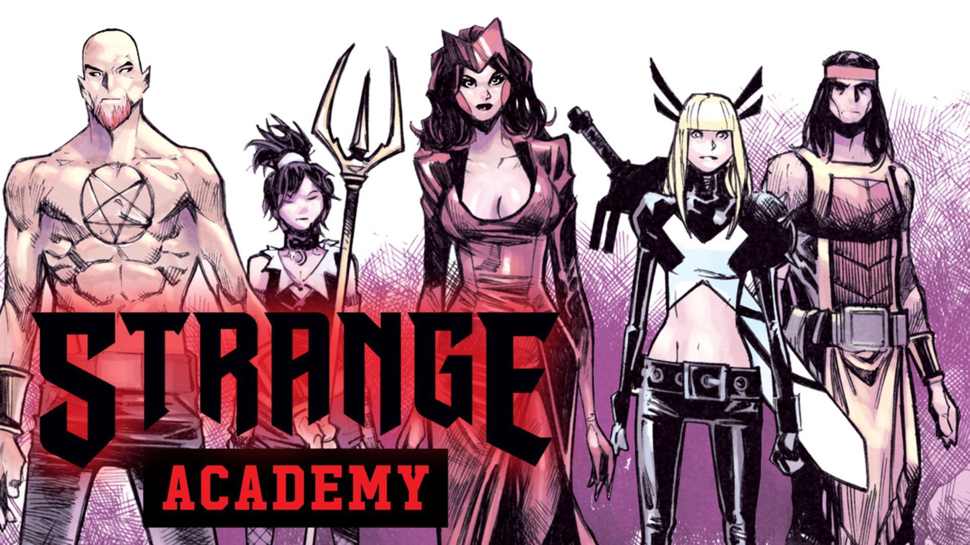 The characters of a Strange Academy Comic | Image Source: www.marvel.com