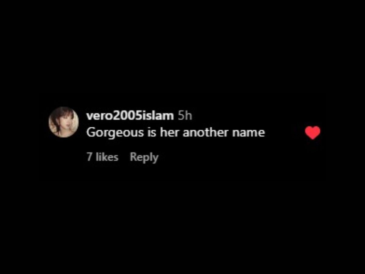 &quot;Gorgeous is her other name&quot;, commented a fan. (Image via Instagram/ billboard_korea)