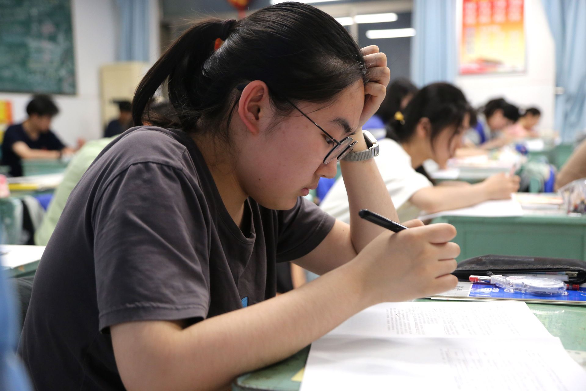 National College Entrance Examination Preparation in Lianyungang - Source: Getty