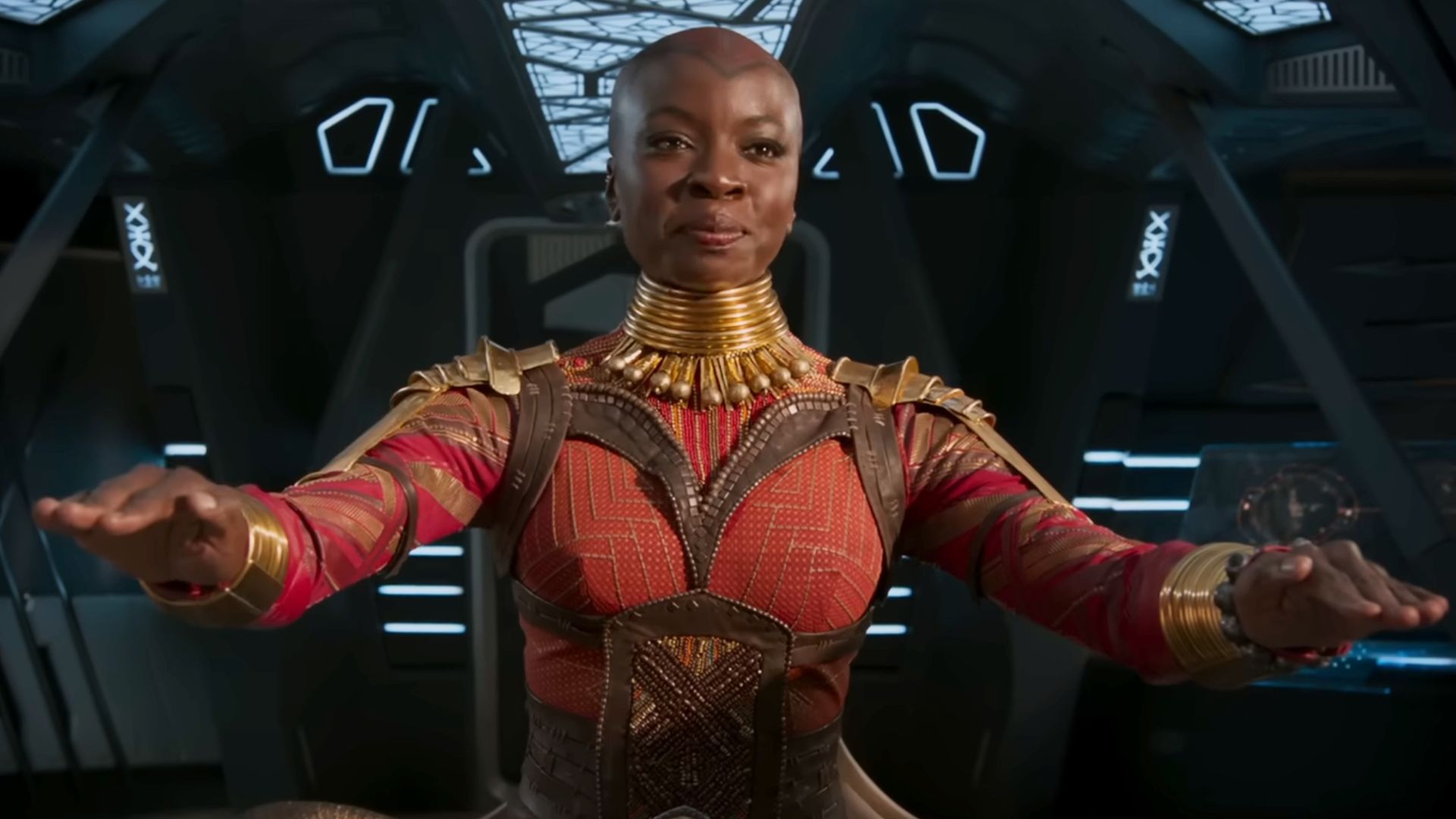 Danai Gurira in Black Panther | Image via Marvel Studios