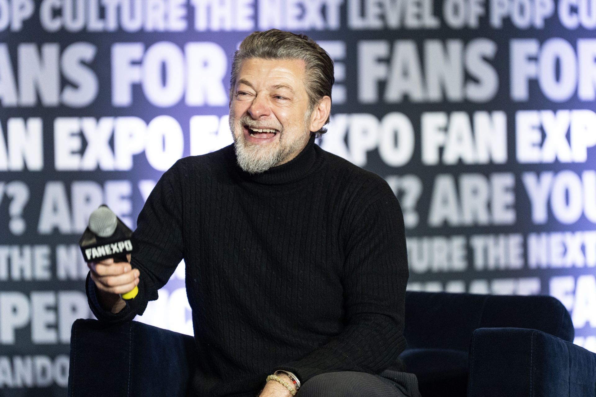 Andy Serkis at the 2025 FAN EXPO New Orleans (Image via Getty)