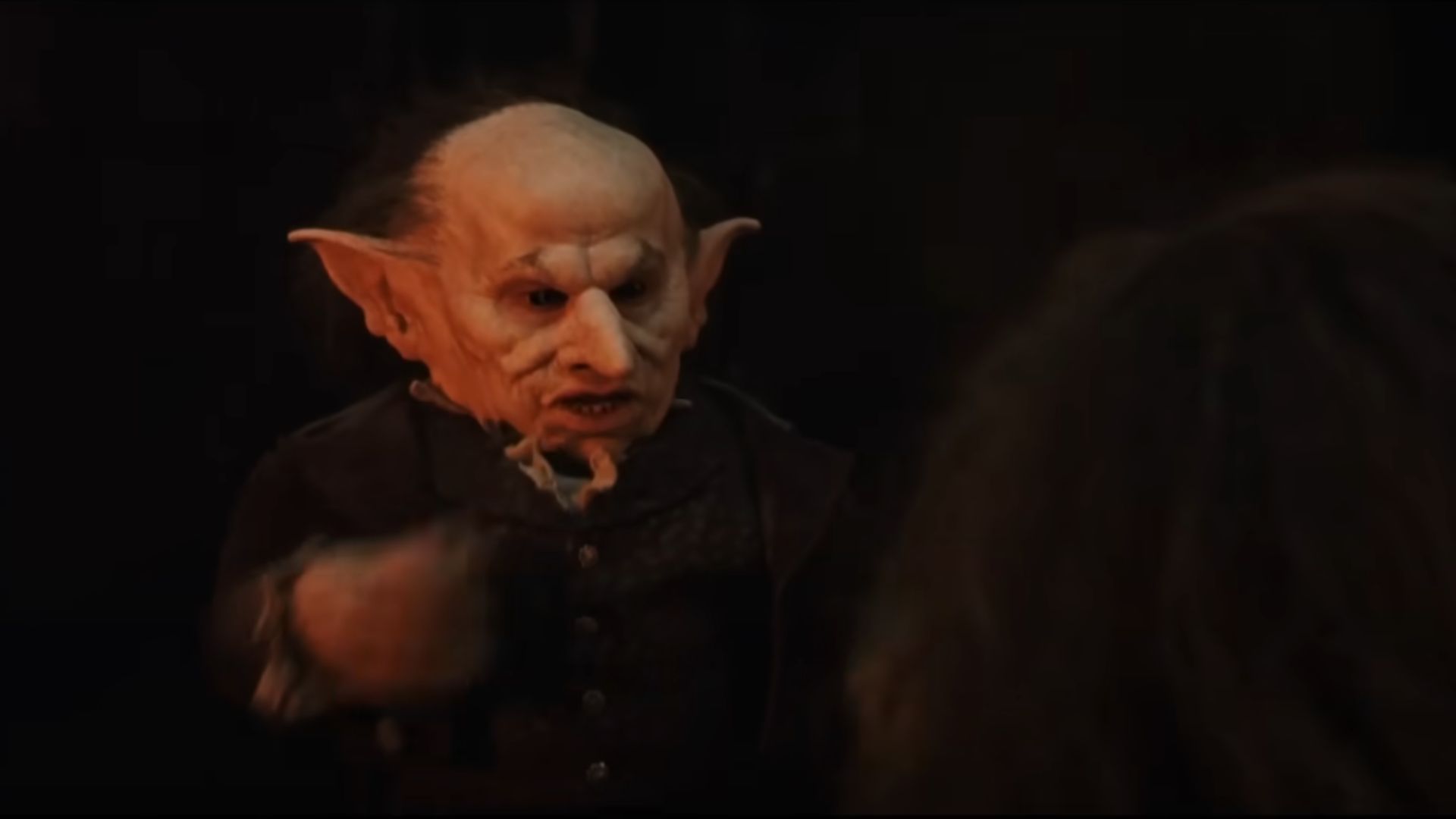 Griphook, a Gringotts Goblin as he appears in the first movie | Image Source: Official Harry Potter YouTube Channel