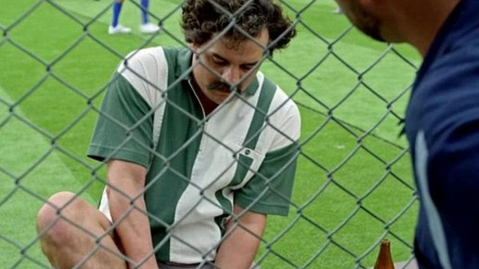 Escobar in the Soccer Field | Image via Netflix