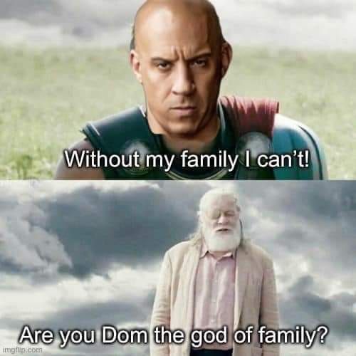 Vin Diesel family memes	