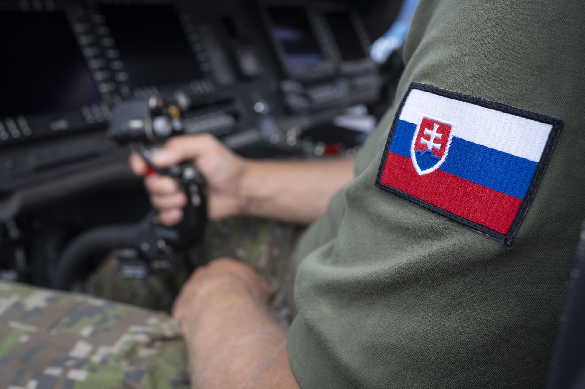 Black Hawk Helicopter Cockpit At Farnborough Airshow - Source: Getty