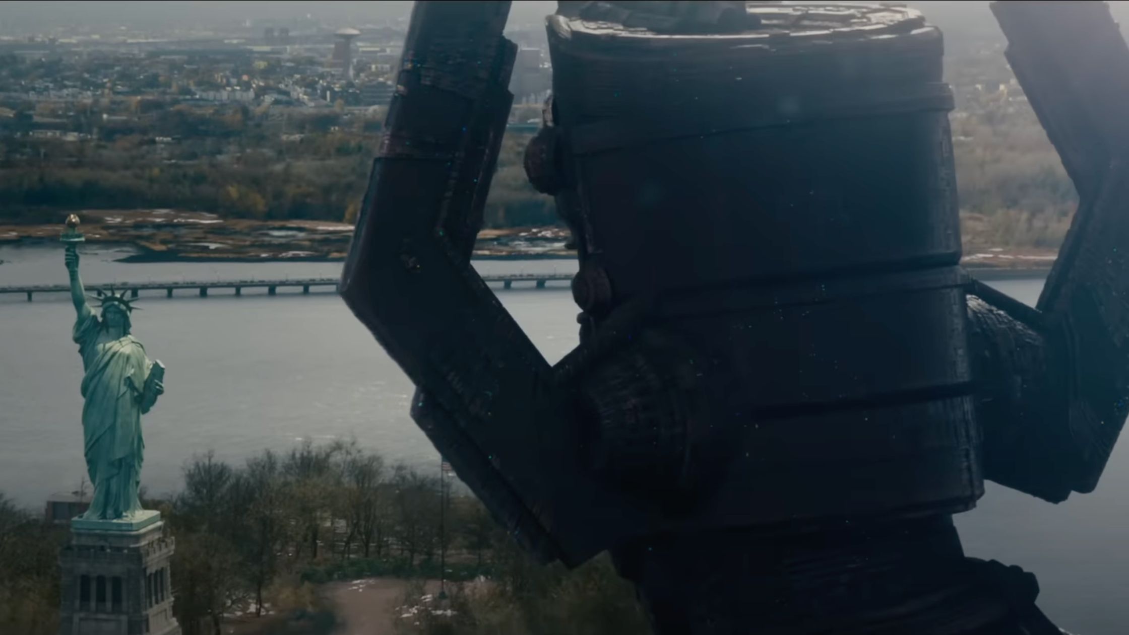 Galactus in The Fantastic Four: First Steps (Image via YouTube/@marvel)