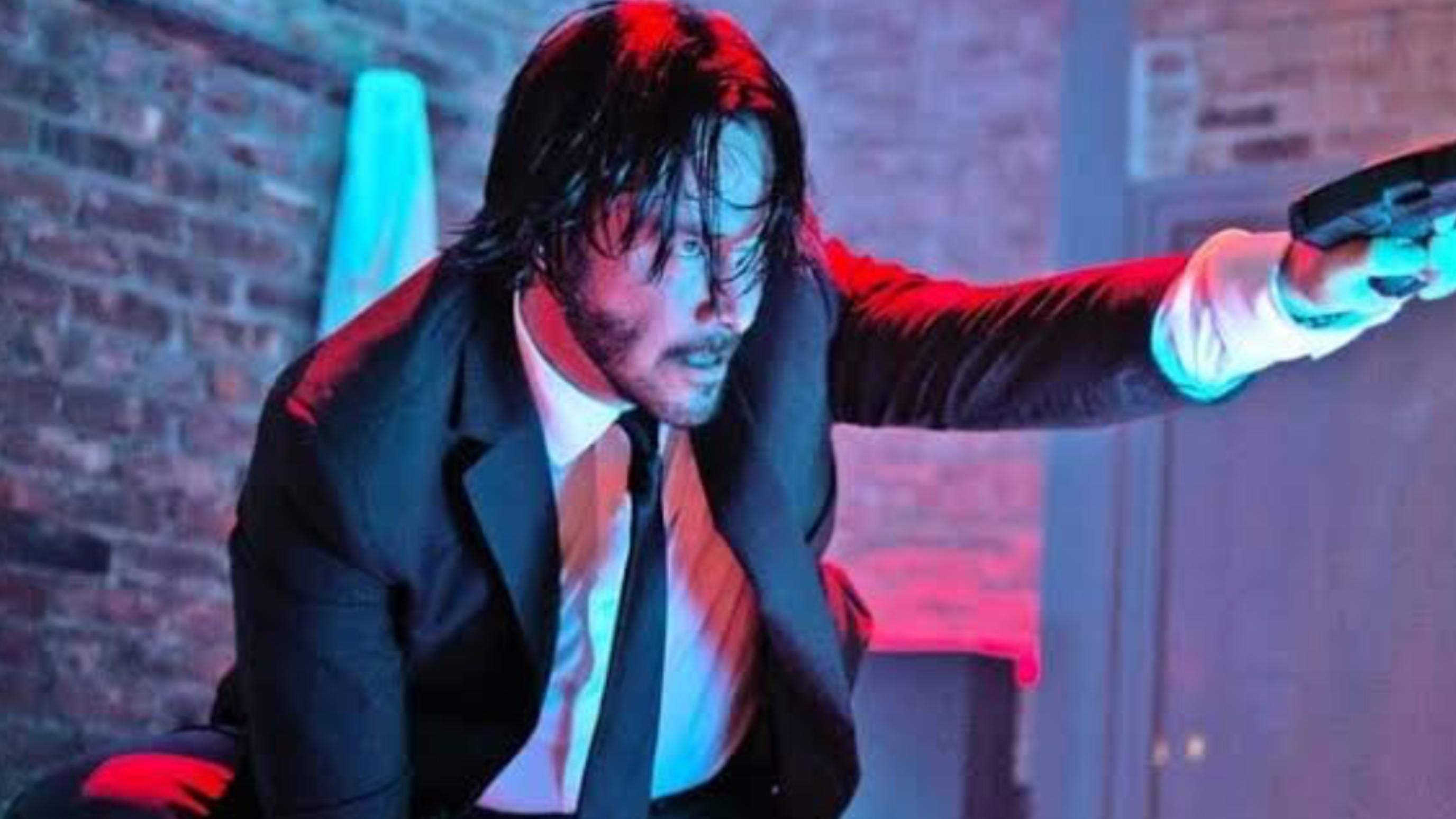 John Wick escaping a near-death ambush | Image Source: Lionsgate