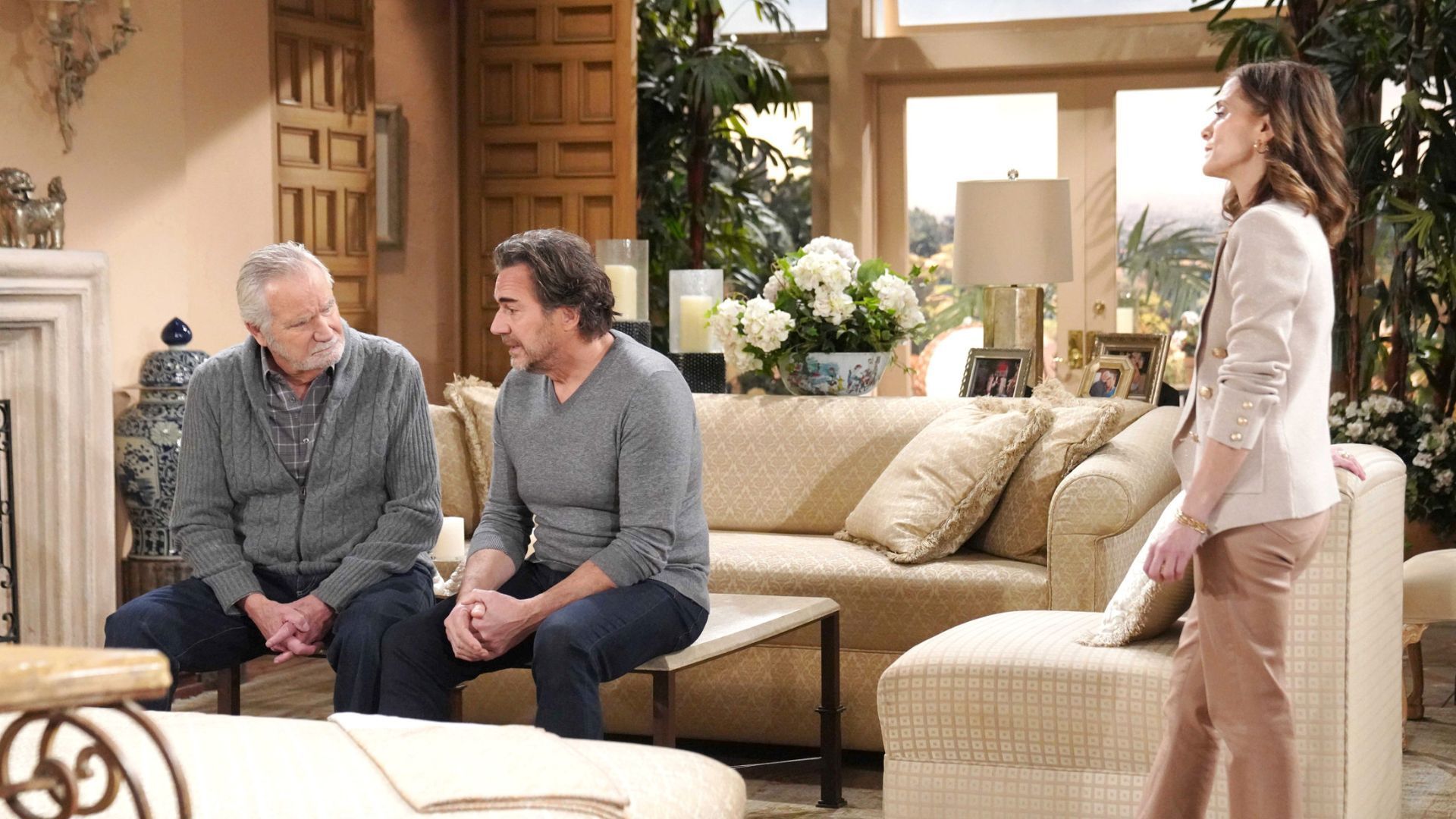 Taylor, Ridge and Eric on The Bold and the Beautiful | Image: JPI